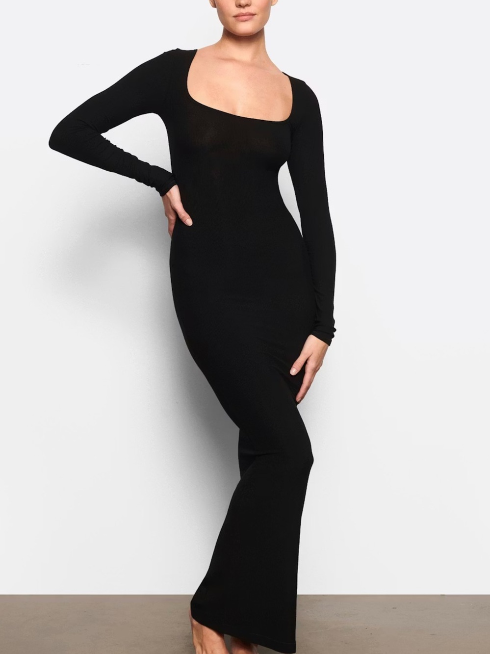 skims soft lounge maxi dress